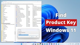 How To Find your Product Key on Windows 11 [upl. by Nimar328]