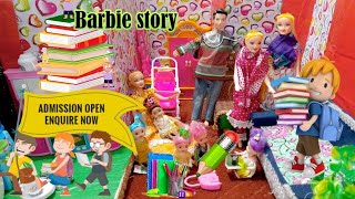 Barbie House vlogs 😍 Barbie story in Hindi Urdu mein bolane wala cartoonBarbie storyepisode 14📚📖 [upl. by Skantze]