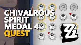 Chivalrous Spirit Medal 4 Zenless Zone Zero [upl. by Noram]