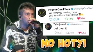 Twenty One Pilots went too far 🚫 [upl. by Kcirdnek649]