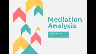 Mediation Analysis [upl. by Burkitt]