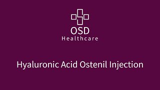 Hyaluronic Acid Ostenil Injection [upl. by Essiralc981]