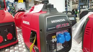 Honda eu22i inverter γεννήτρια 212 213 4303 [upl. by Bartholemy]