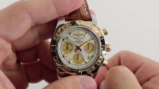 Breitling Chronomat 41 TwoTone CB0140AA Luxury Watch Review [upl. by Ettener]