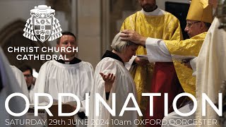 The Ordination of Deacons Saturday 29th June 2024 10am [upl. by Prosser]