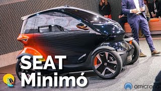 El coche ELÉCTRICO que NO tendrás que cargar  SEAT MINIMO [upl. by Yhtuv]