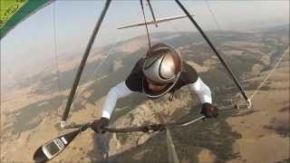 Hang gliding Aeros Combat GT 124 1080 HD [upl. by Hegarty]