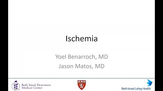 Session 3 Ischemia [upl. by Lednam662]