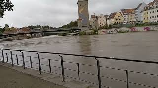 15092024 Görlitz 9 Uhr 🌊 Hochwasser an der Lausitzer Neiße [upl. by Ivetts]