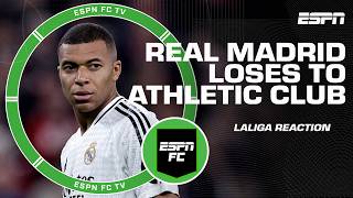 Athletic Club vs Real Madrid Reaction Mbappe is ‘drowning under the pressure’ – Burley  ESPN FC [upl. by Frager538]