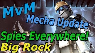 TF2 Mecha Update MvM Talk Spies Everywhere ScoutHeavy [upl. by Adnek615]