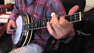 Beginning Bluegrass Banjo  Lesson 26  A simple break to Blue Ridge Cabin Home [upl. by Harris]