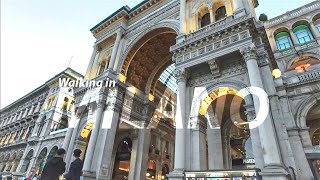 Walking Tour From Piazzale Loreto to Duomo di Milano  Discovering Milans Heart [upl. by Jareb]