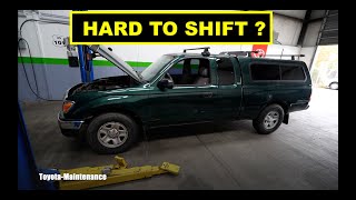 Toyota Tacoma Manual Transmission Hard To Shift When Cold [upl. by Emad]