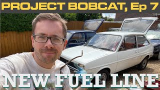 Mk1 Ford Fiesta 11L Restoration Episode 7 NEW FUEL LINES REMOVING CARB AND ADJUSTING TAPPETS [upl. by Dimphia1]