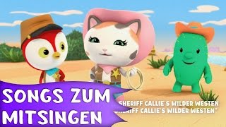 Sheriff Callies Wilder Westen  Intro  Tolle Songs zum Mitsingen  bei DISNEY JUNIOR [upl. by Auhsaj]