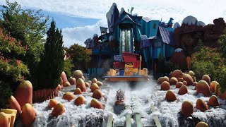 4K Dudley DoRights Ripsaw Falls POV Log Ride Islands of Adventure Universal Orlando [upl. by Analaj]