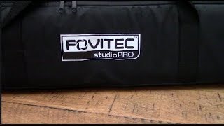 Fovitec Studio Pro Lighting Kit Unboxing And Setup [upl. by Gebhardt]