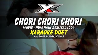 Chori Chori Chori Karaoke  Duet [upl. by Lladnek]