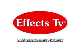 Effects Tv Logo History of Subscribe Part 2 [upl. by Manya]