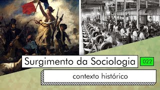 Surgimento da Sociologia [upl. by Ykcir]