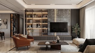 Modern TV Wall Unit Designs  TV Cabinet Design  Latest TV Wall Unit Designs  The Home DIY [upl. by Secilu286]