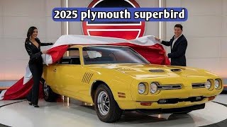 2025 plymouth superbird Finally  Unveiled  FIRST LOOK [upl. by Eneroc]