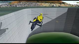 Helicopter Landing Challenge Cape Town Stadium [upl. by Anawt]