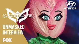 Hyundai Presents Tulips Unmasked Interview  Season 1 Ep 8  THE MASKED DANCER [upl. by Bowlds]