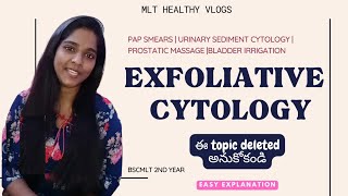 Exfoliative cytology Bscmlt MLT HEALTHY VLOGS [upl. by Akeme710]