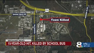 15yearold bicyclist fatally struck by school bus in Lakeland [upl. by Benjamin]