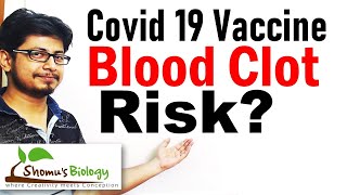 Covid 19 vaccine blood clot risk  Astrazeneca vaccine side effects [upl. by Nej]