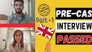 PreCas interview LSBU Part1  CAS interview UK2024🎗🏆 CAS interview lsbu [upl. by Rebhun660]