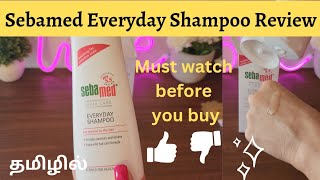 Sebamed Everyday Shampoo Review In Tamil Ingredientsamp Product DetailsNormalDrySensitive Scalp [upl. by Akin959]