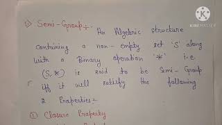 semigroups and monoids discrete mathematics semigroup in discrete mathematics [upl. by Enovad35]