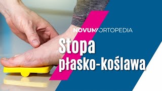 Płaskostopie Kiedy powstaje Jak leczyć  Novum Ortopedia [upl. by Jaine]