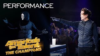 SHIN LIM Is Magician X Marc Spelmann Blows Minds With Magic  Americas Got Talent The Champions [upl. by Ruffin]