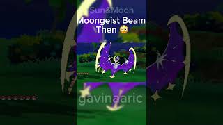 Moongeist Beam Now Vs Then🫠shorts shiny pokemon gaming pokemonscarletandviolet [upl. by Ahsonek]