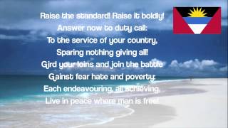 Antigua and Barbuda national anthem [upl. by Eima]