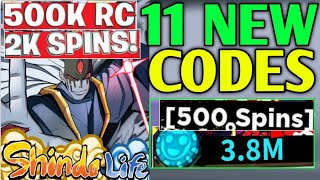 XMAS🎄SHINDO LIFE CODES 2023  ROBLOX SHINDO LIFE CODES  CODIGOS DE SHINDO LIFE [upl. by Iggy]