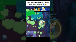 Trio Showdown Glitch 20 🔥☠️ shorts brawlstars [upl. by Anurb]