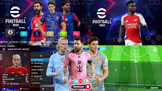 eFootball PES 2025 PPSSPP ORIGINAL ISO DOWNLOAD  PES 2025 PSP FULL KITS 25 amp TRANSFERS 4K GRAPHICS [upl. by Dnarb]