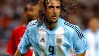 Gabriel Batistuta quotBatigolquot All 56 Goals For Argentina  Los 56 Goles por Argentina [upl. by Trinee214]