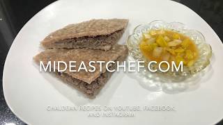 Large Iraqi KubbaKubba MosulBulgur Meat Pie [upl. by Mcfarland]