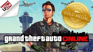 GTA V Online Flight School Help Collect Flags Earn a Gold Medal [upl. by Adeline]