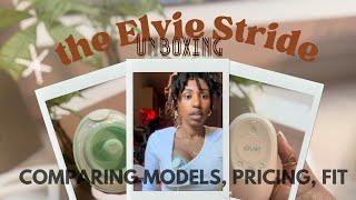 LACTATION JOURNEY COMPARING BREAST PUMPS  UNBOXING THE ELVIE STRIDE 🤍🌸 [upl. by Grinnell]