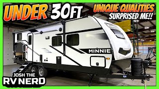 This RV had more than a Few Surprises for me 2024 Winnebago Minnie 2301BHS Travel Trailer [upl. by Edualcnaej]