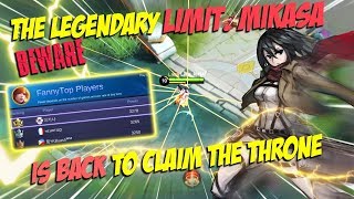 Limit Mikasa 미카사 is Back The Best Fanny in the World  Official ZX [upl. by Newel]