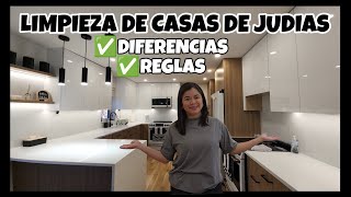 LIMPIEZA DE CASAS DE JUDIAS 🏡🇱🇷 ✅️DIFERENCIAS ✅️REGLAS ¿COMO SE LIMPIA UNA CASA JUDIA [upl. by Prevot]