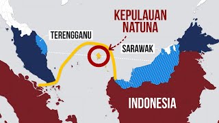 Bagaimana Pulau Natuna Membelah Geografi Malaysia [upl. by Pagas]